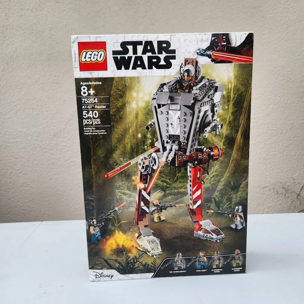BRAND NEW LEGO Star Wars AT-ST Raider 75254 Minifigures Mandalorian 540 Pieces I